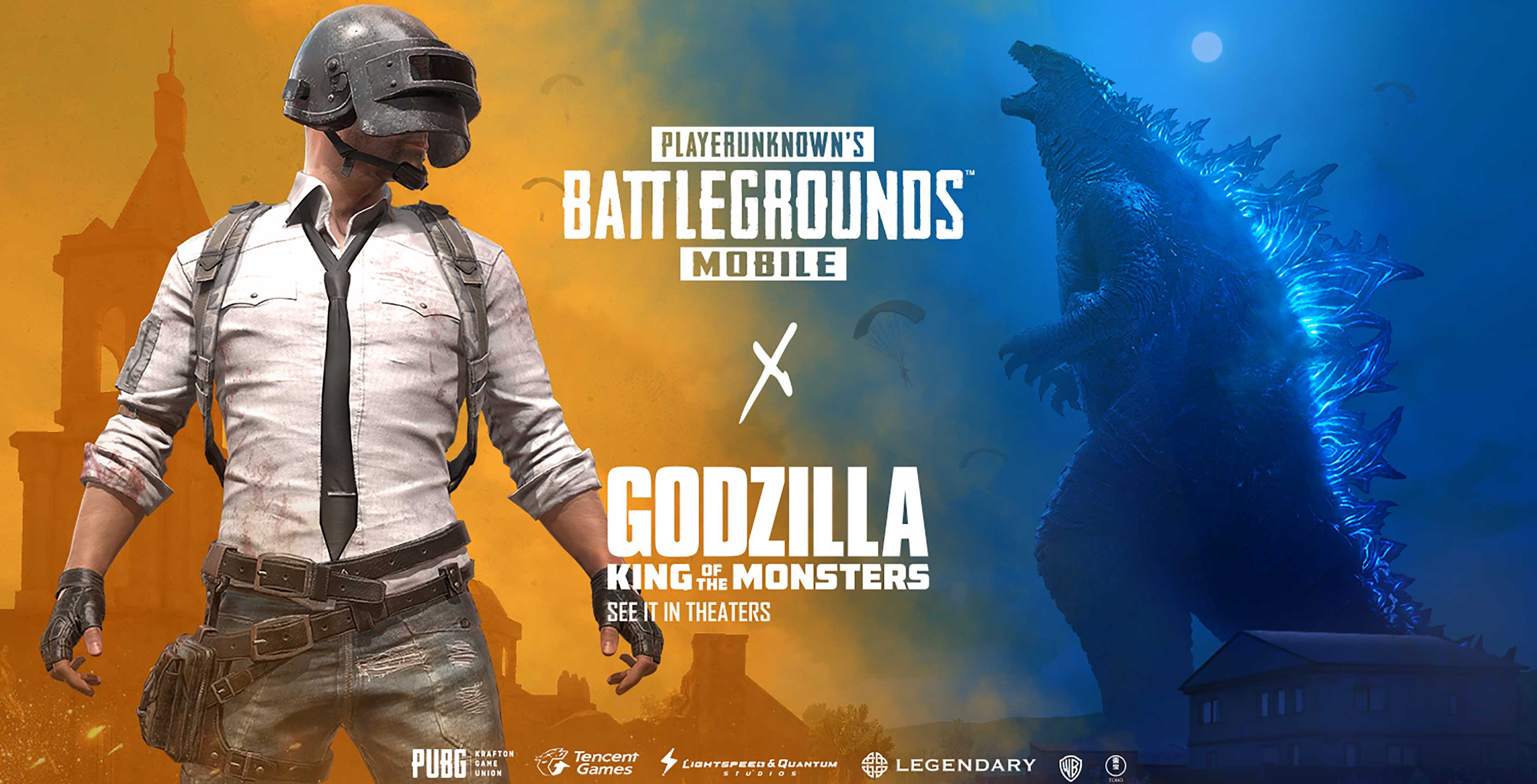 PUBG MOBILE x 哥斯拉,吃鸡打怪兽活动启动!