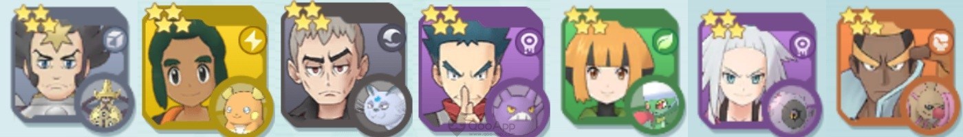 《宝可梦大师》不知道要先练哪个训练家?角色等级表攻略