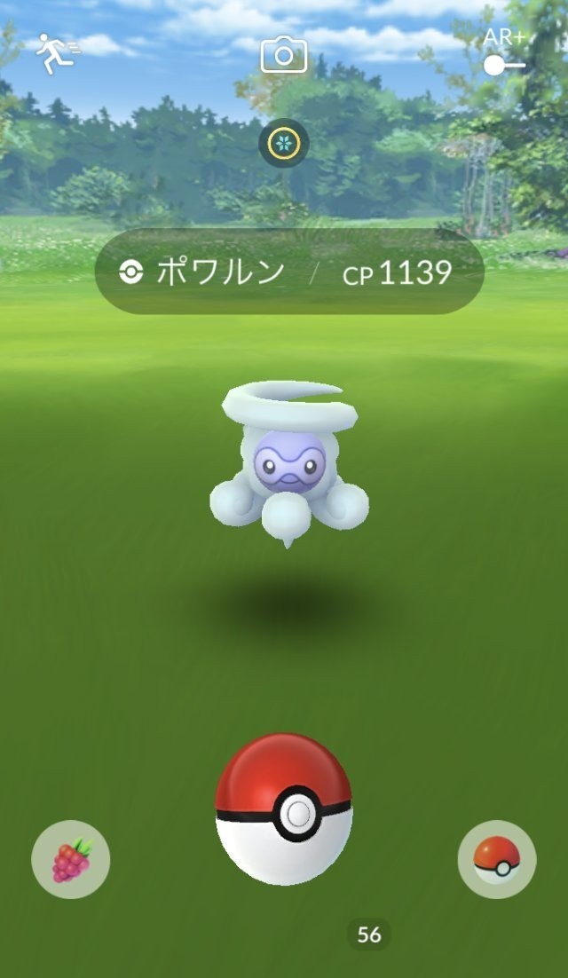 各个区域周围会出现属性与区域相符的宝可梦.