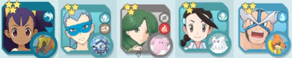 《宝可梦大师》不知道要先练哪个训练家?角色等级表攻略