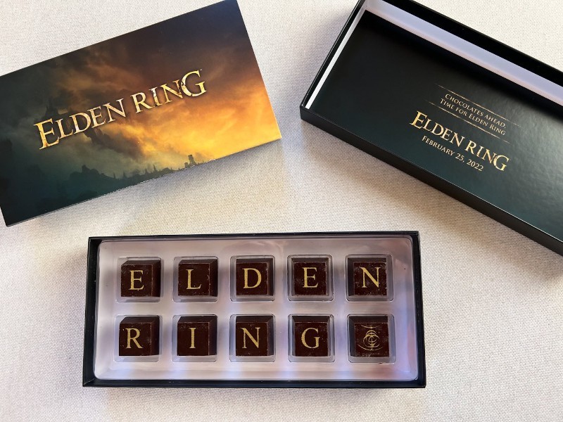 《艾尔登法环》情人节定制巧克力