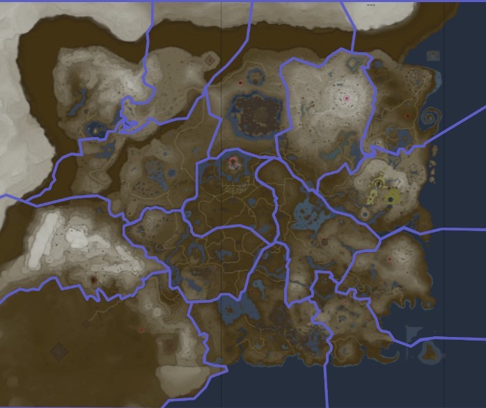 《王国之泪》地图攻略