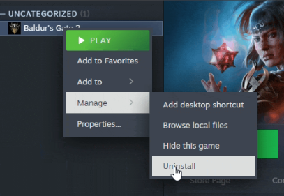 删除旧版EA博德3文件方法！