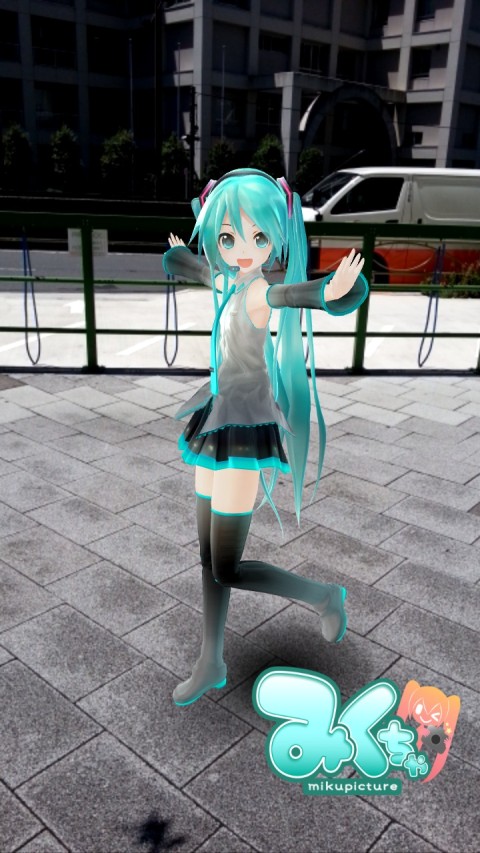 【Miku AR 相机】Mikuture
