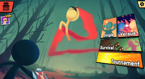 奋战火柴人 - 影子武士