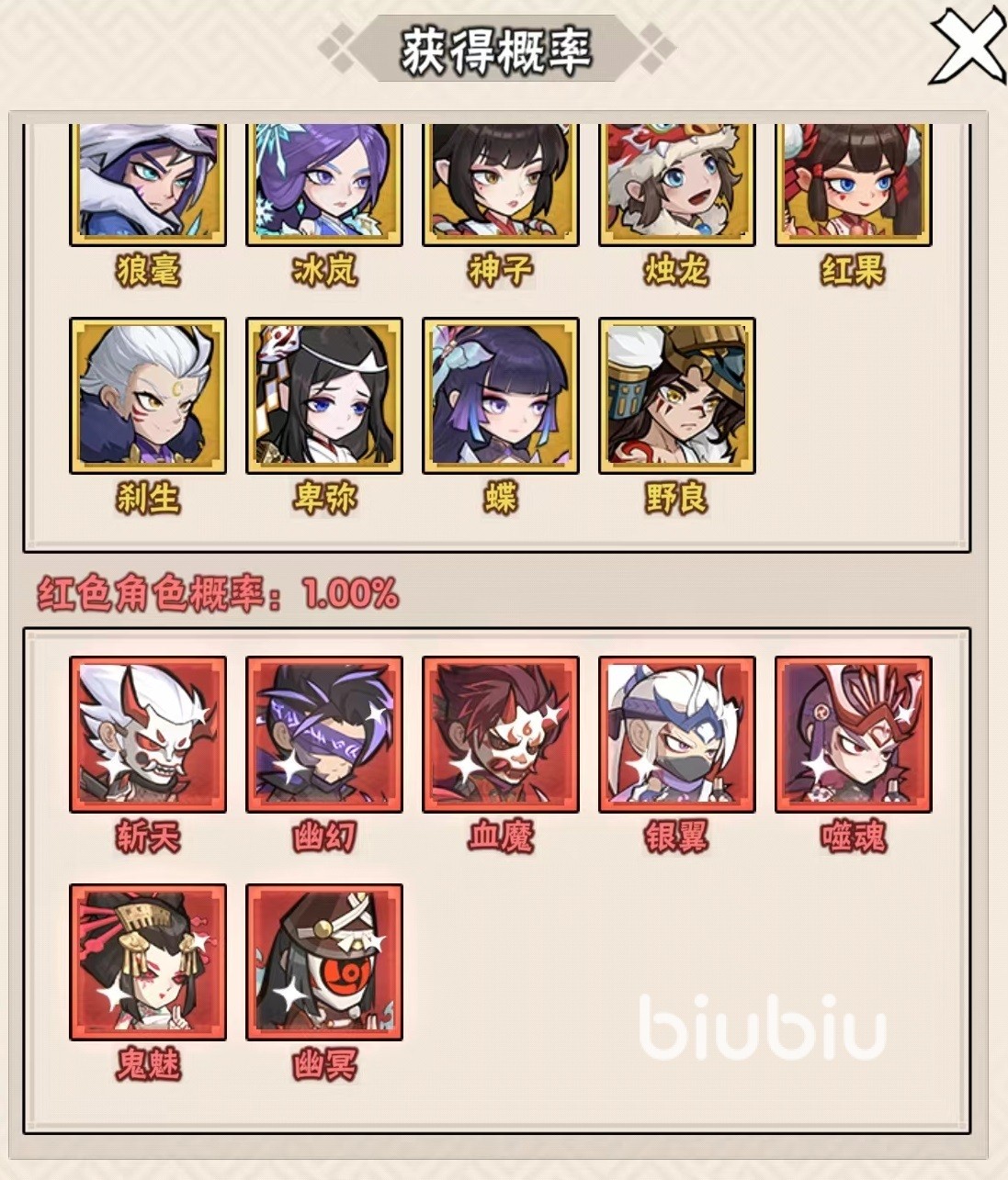 忍者时刻角色哪个好 忍者时刻好用的角色有哪些