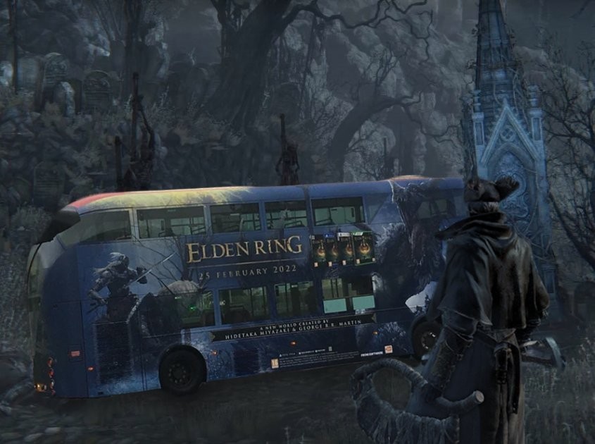 《艾尔登法环》宣传巴士现身英国