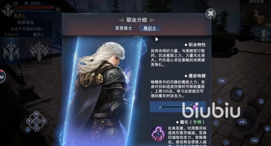 神魔大陆魔剑士怎么样 神魔大陆魔剑士职业介绍