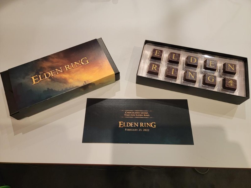 《艾尔登法环》情人节定制巧克力