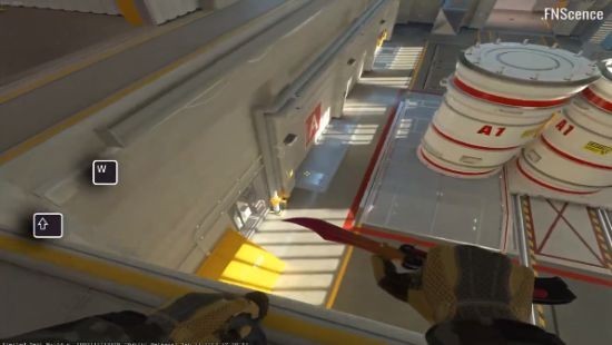 CS2技巧:静音落地点位攻略