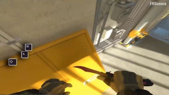 CS2技巧:静音落地点位攻略