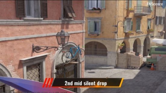 CS2技巧:静音落地点位攻略