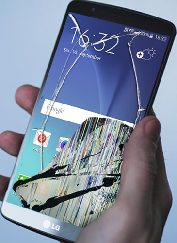 破碎的屏幕恶作剧