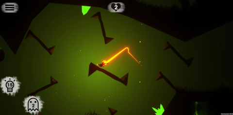 Swipe Fly : survive the cave