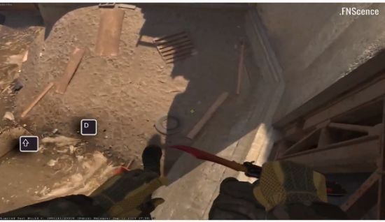 CS2技巧:静音落地点位攻略