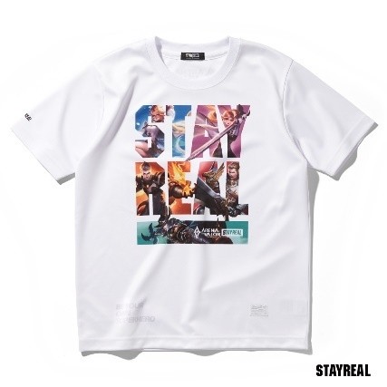《传说对决》联合「STAYREAL」跨界推出角色萌版肖像 T恤