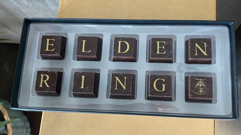 《艾尔登法环》情人节定制巧克力