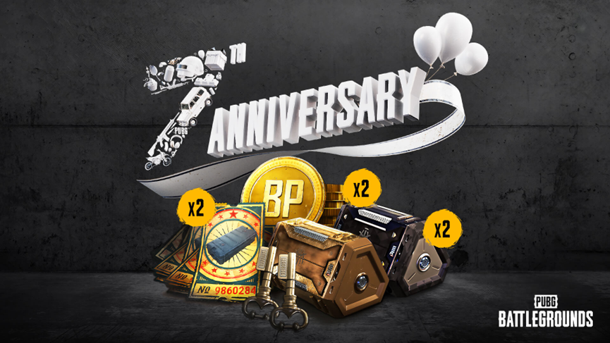 PUBG七周年活动