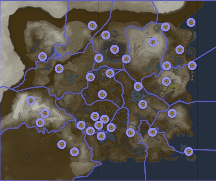 《王国之泪》地图攻略