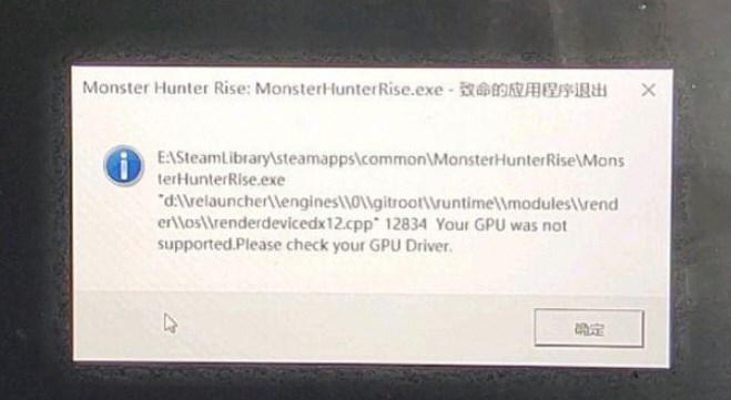 怪物猎人曙光 崩溃进不了游戏解决方案