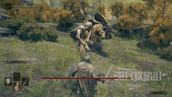 《艾尔登法环》大树守卫打法介绍。