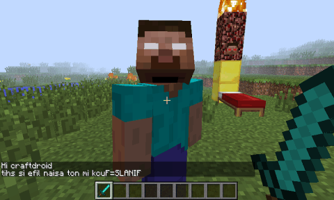 Mod Herobrine for MCPE