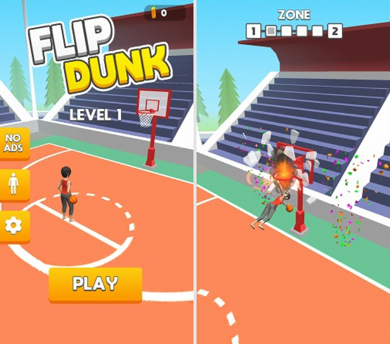 《翻转灌篮（Flip Dunk）》是款怎么样的游戏 作品介绍