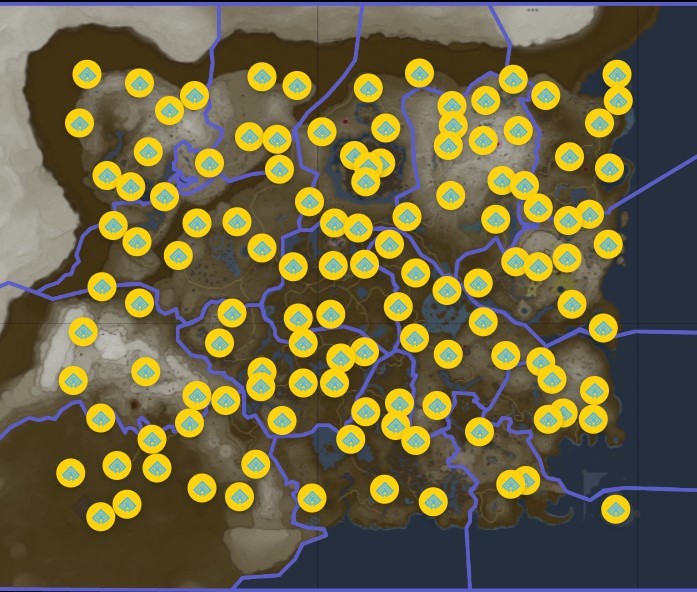 《王国之泪》地图攻略