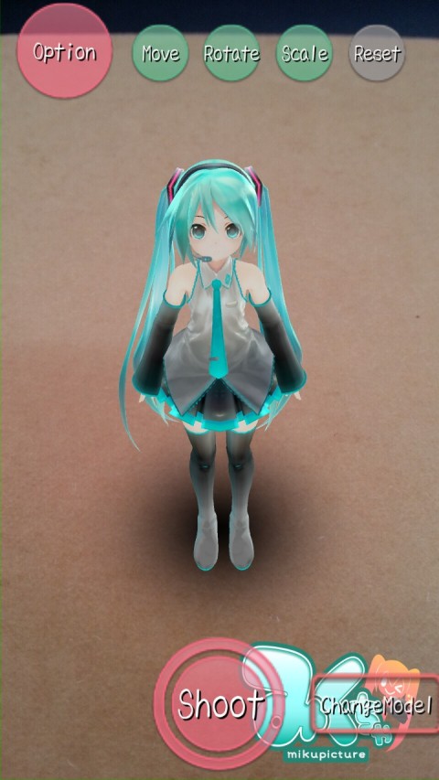 【Miku AR 相机】Mikuture