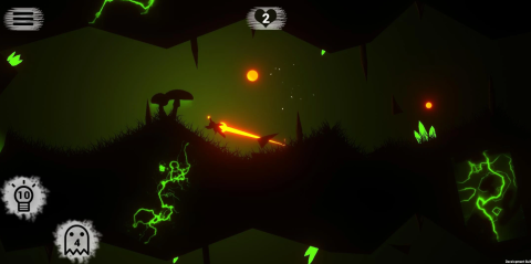 Swipe Fly : survive the cave