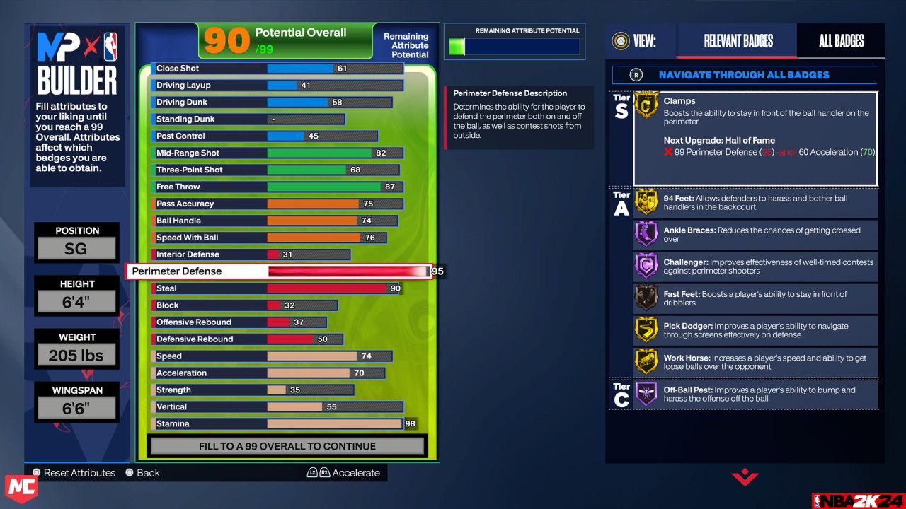 《NBA 2K24》你的目标就是成为有史以来最伟大的球员！