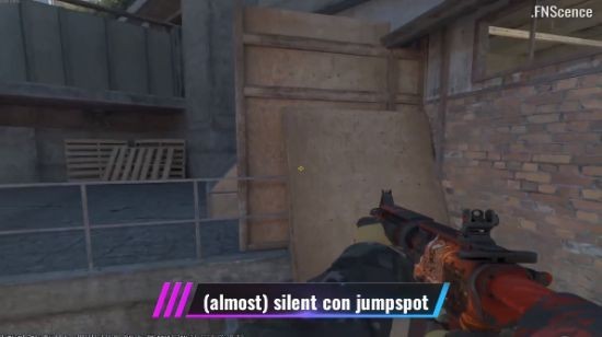 CS2技巧:静音落地点位攻略