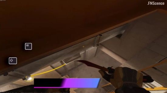 CS2技巧:静音落地点位攻略