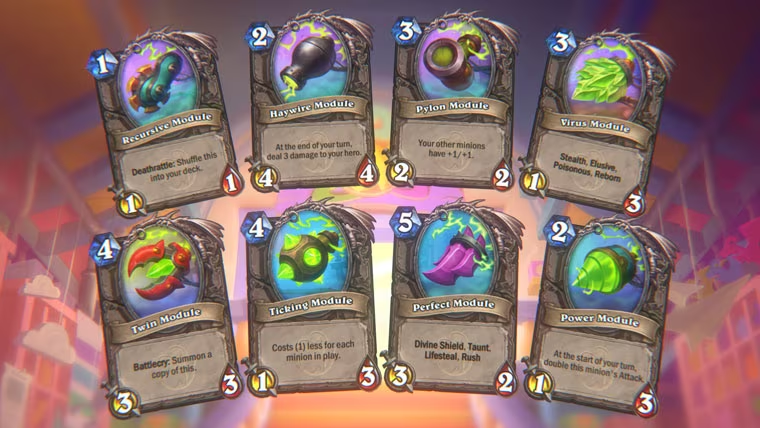 炉石全新资料片《威兹邦的工作坊》正式开张!