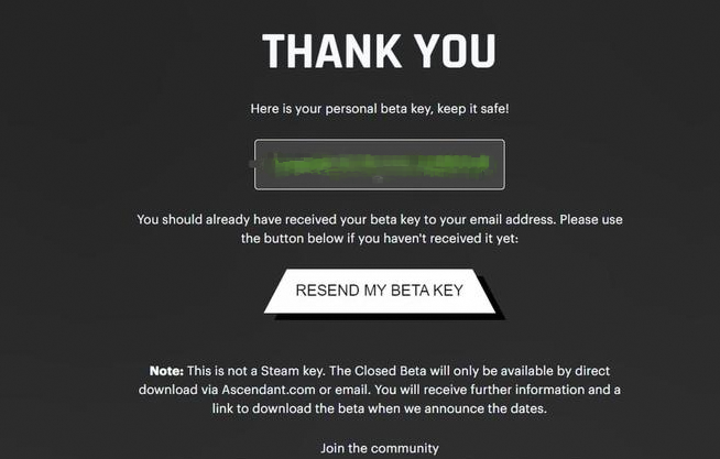 Ascendant Infinity预约测试教程