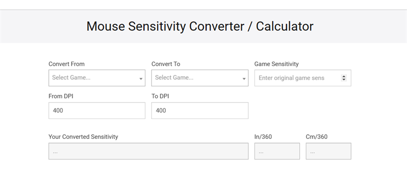 瓦洛兰特（无畏契约）DPI转换教程