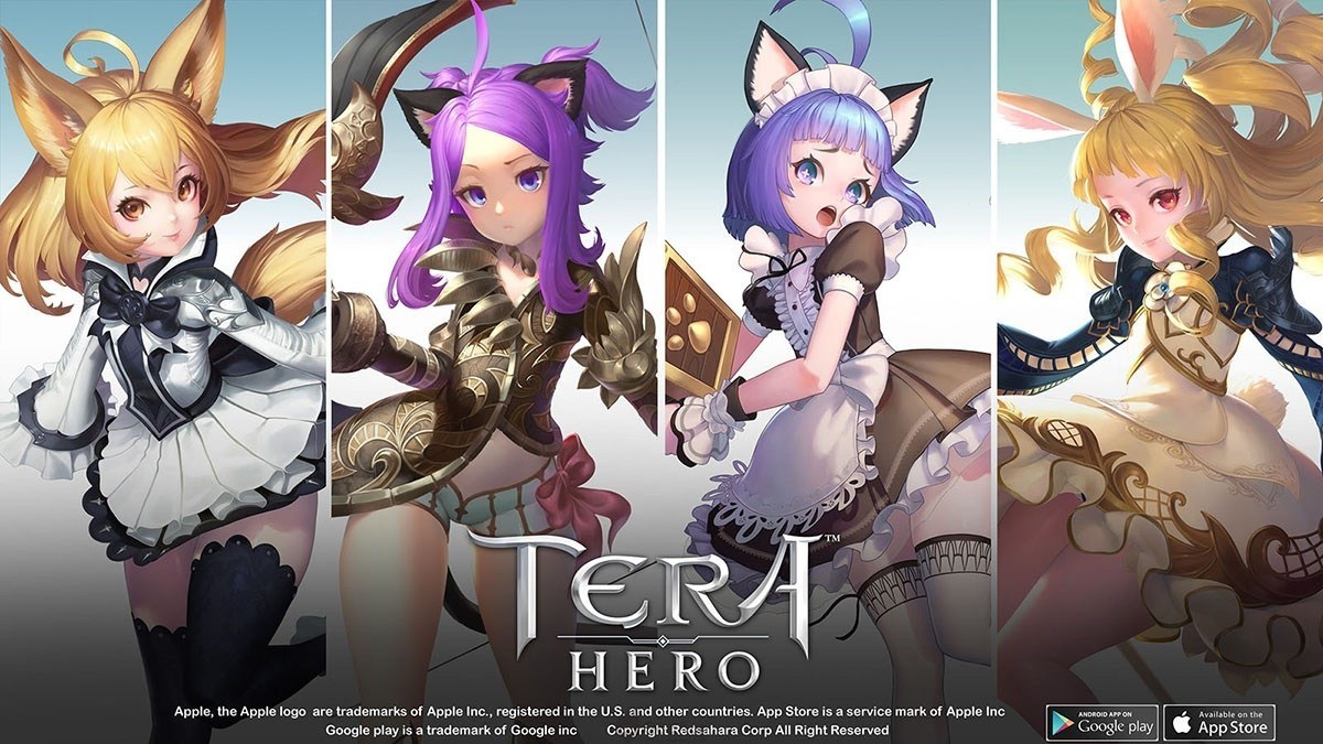 《TERA HERO》画风怎么样？角色立绘曝光