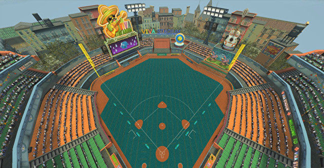 即时对战棒球游戏《全垒冲突》进行一系列改版 追加第 6 个竞技场「万岁体育场」