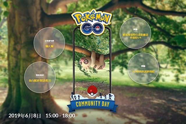 《Pokemon GO》六月社群日特殊招式为「泰山压顶」 推出惊奇冒险周主题换装道具