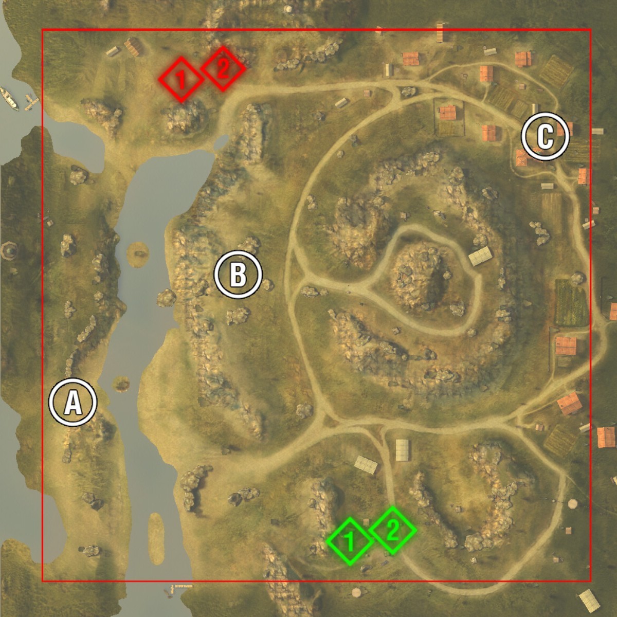 《坦克世界闪击战》陆权争霸模式地图解析 玩法介绍