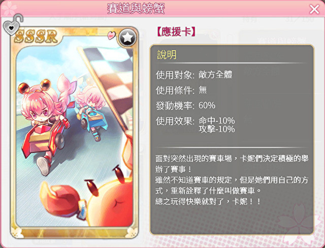 《落樱散华抄 Remake》「螃蟹卡妮大横行」相关情报