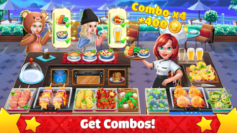 Crazy Cooking: Craze Fast Restaurant Cooking Games
