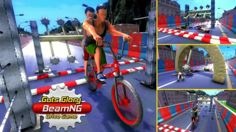 BMX Guts荣耀游戏 - 快乐障碍赛车轮