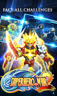 Superhero War: Robot Fight - City Action RPG