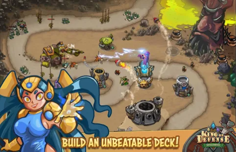 King Of Defense: Battle Frontier (Merge TD)