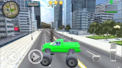 Crime Angel Superhero - Vegas Air Strike