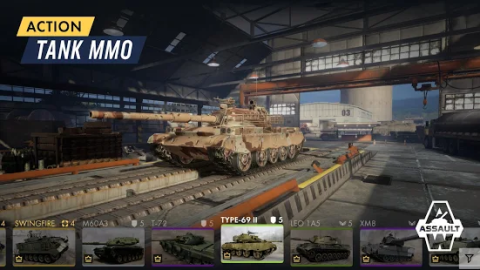 Armored Warfare:Assault Tanks&Armada!MMO strategy