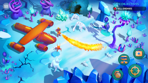 Space Pioneer: 新的动作角色扮演游戏-外星人射击游戏