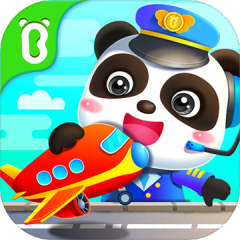 Baby Panda's Airport