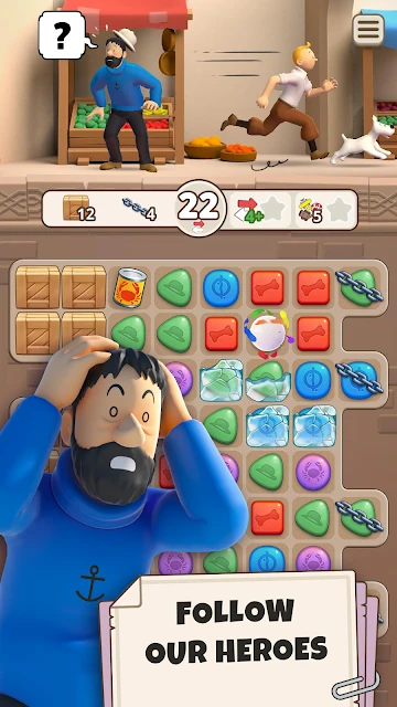 丁丁历险记：拼图游戏